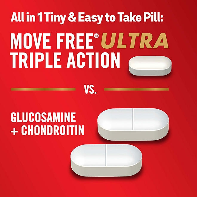 Move Free Ultra Triple Action Joint Health Support Tablets 75 ct. - Image 3