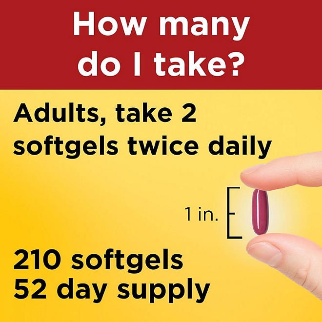 Nature Made CholestOff Plus Softgels, 210 ct. - Image 4