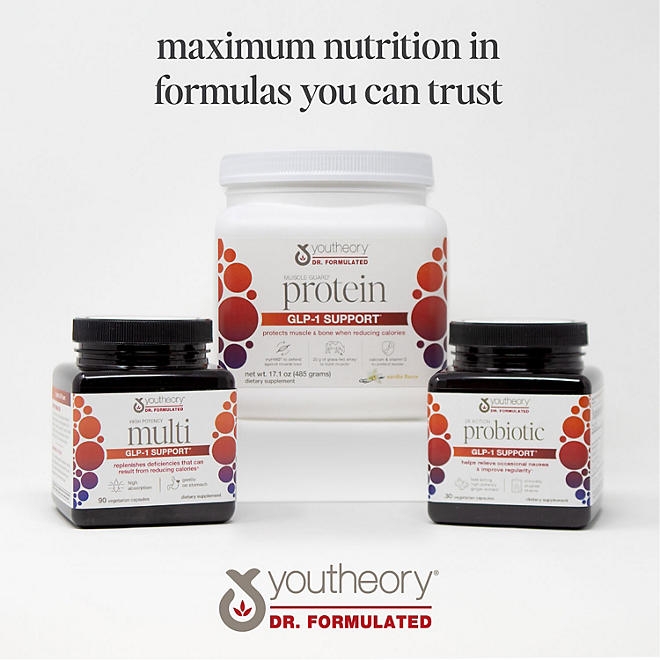 Youtheory High Potency Multi GLP-1 Support Capsules, 200 ct. - Image 8