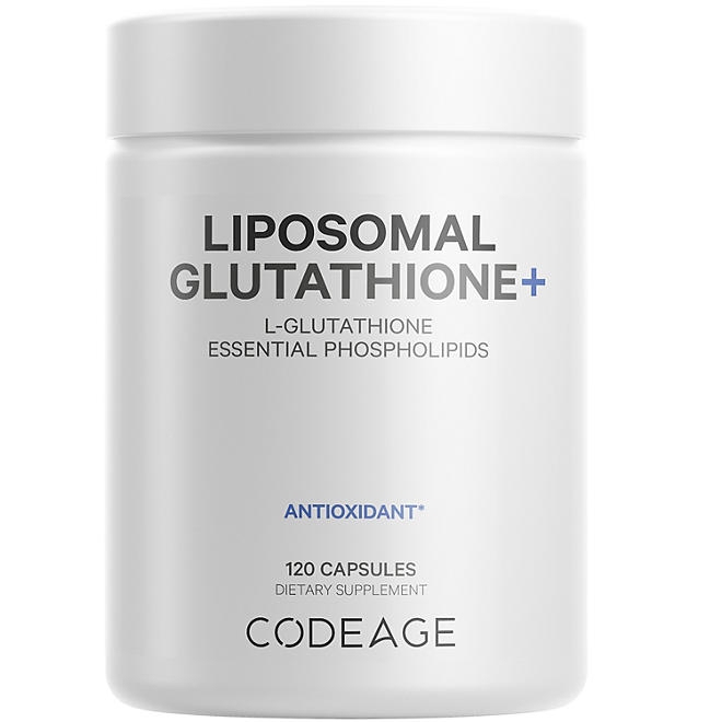 Codeage Liposomal Glutathione Antioxidant Capsules, 120 ct. - Image 2