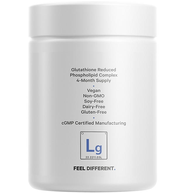 Codeage Liposomal Glutathione Antioxidant Capsules, 120 ct. - Image 4