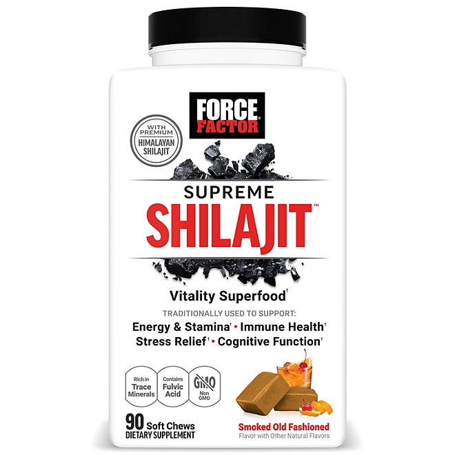 Force Factor Supreme Shilajit Soft Chews, 90 ct. - Image 2