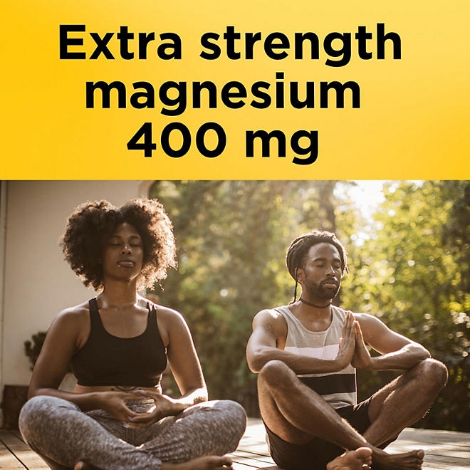 Nature Made Magnesium Oxide 400mg Softgels, 150 ct. - Image 5
