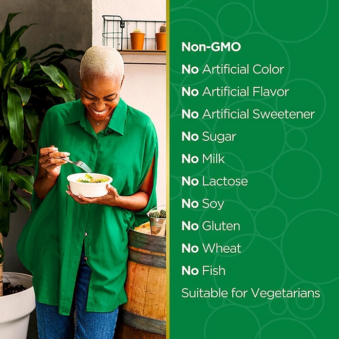 Nature's Bounty Magnesium Glycinate Capsules, 240 mg 180 ct. - Image 5