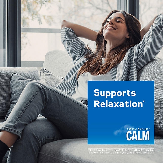 Natural Vitality Calm The Anti-Stress Dietary Supplement Powder, Raspberry Lemon 20 oz. - Image 5