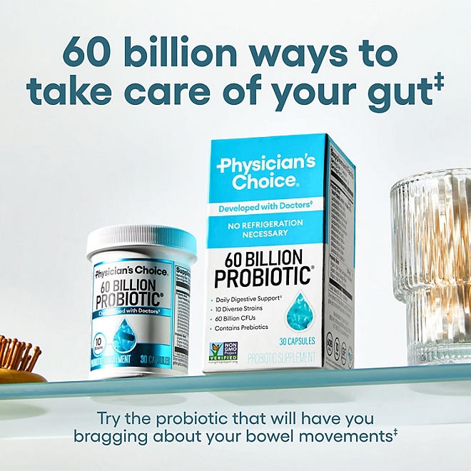 Physician's Choice 60 Billion CFU Probiotic Capsules, 84 ct. - Image 3