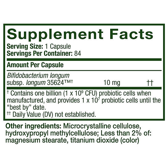 Align Probiotic Digestive Health Supplement Capsules, 84 ct. - Image 4