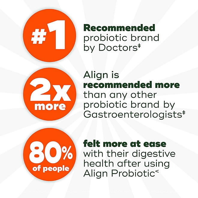 Align Probiotic Digestive Health Supplement Capsules, 84 ct. - Image 5