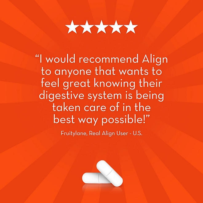 Align Probiotic Digestive Health Supplement Capsules, 84 ct. - Image 9