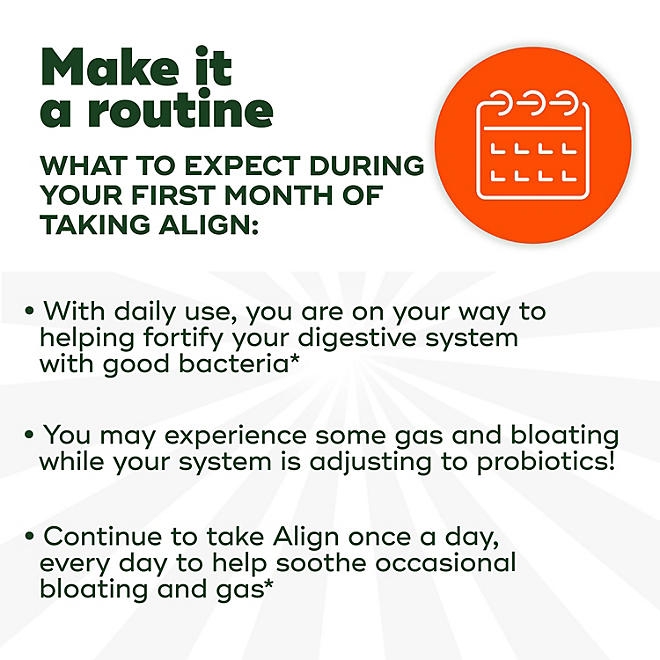 Align Probiotic Digestive Health Supplement Capsules, 84 ct. - Image 10