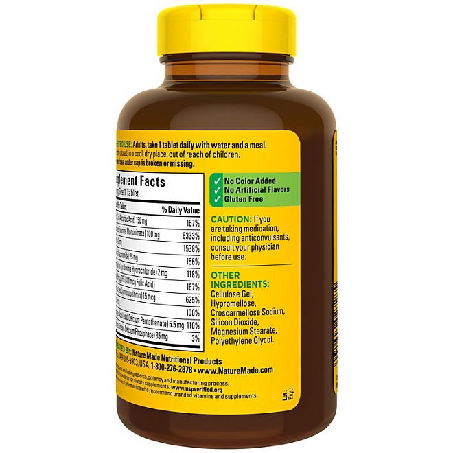 Nature Made Super B Complex Tablet, 460 ct. - Image 11