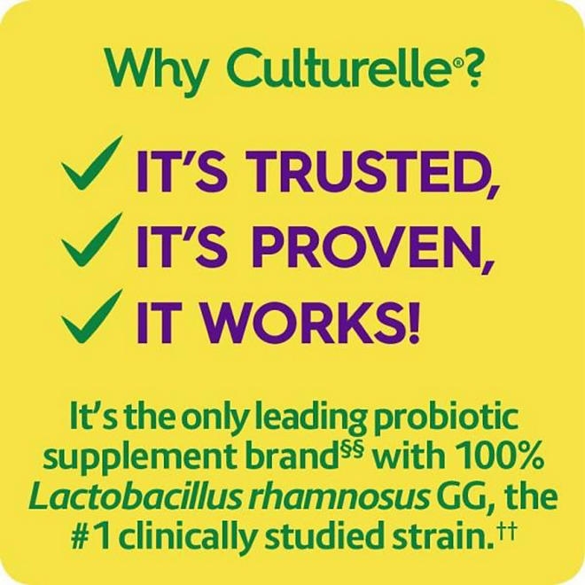 Culturelle Digestive Daily Probiotics Capsules, 80 ct. - Image 8