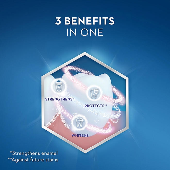 Crest 3D White Vivid Mint Ultra Whitening Toothpaste, 5.2 oz., 5 pk. - Image 6