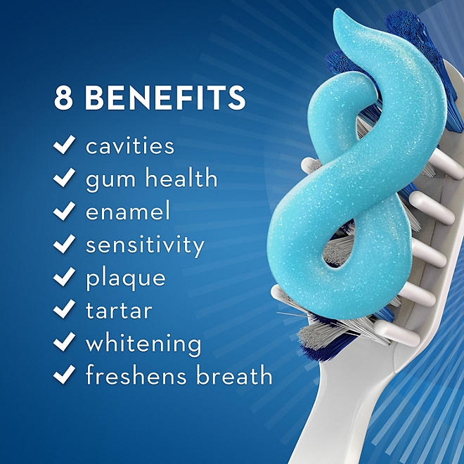 Crest Pro-Health Advanced Whitening + Intensive Clean Toothpaste, 5.8 oz., 5 pk. - Image 6