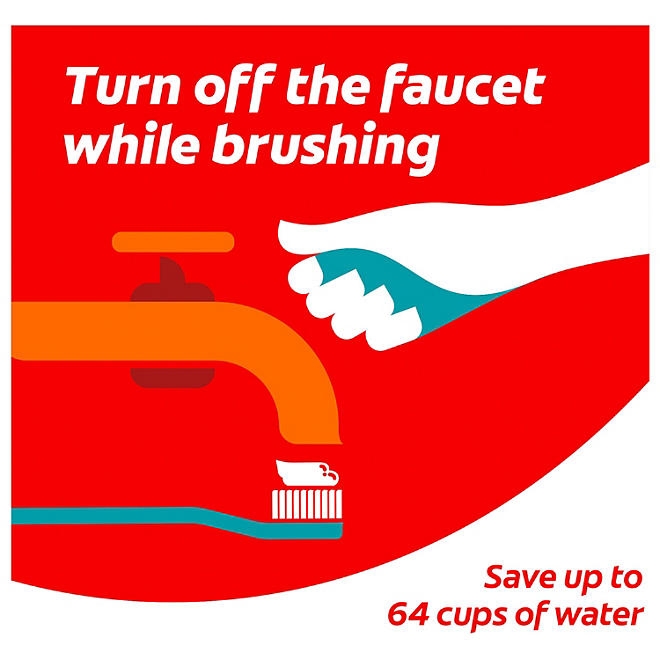 Colgate Cavity Protection Toothpaste with Fluoride, Regular Flavor, 8 oz., 5 pk. - Image 7