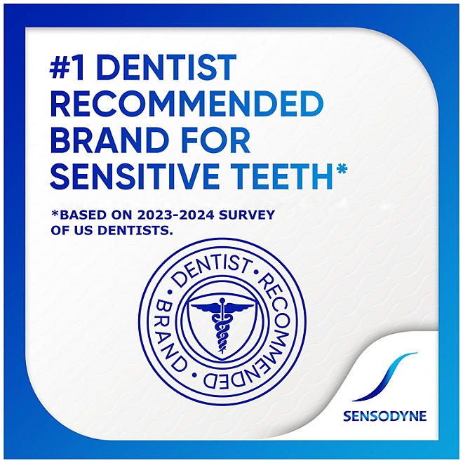 Sensodyne Repair & Protect Toothpaste for Sensitive Teeth, 3.4 oz., 5 pk. - Image 4