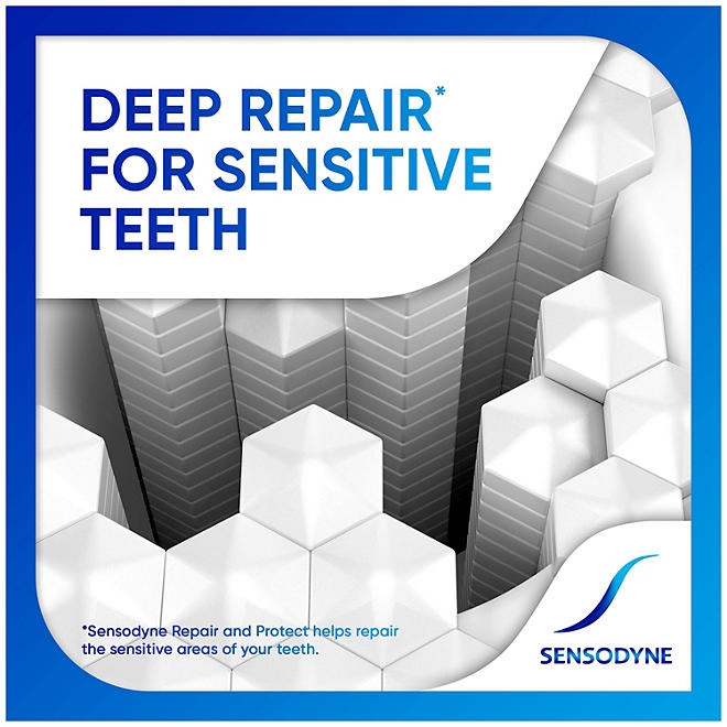 Sensodyne Repair & Protect Toothpaste for Sensitive Teeth, 3.4 oz., 5 pk. - Image 8