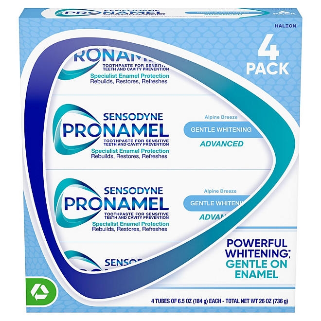 Sensodyne Pronamel Advanced Whitening Toothpaste, 6.5 oz., 4 pk. - Image 11