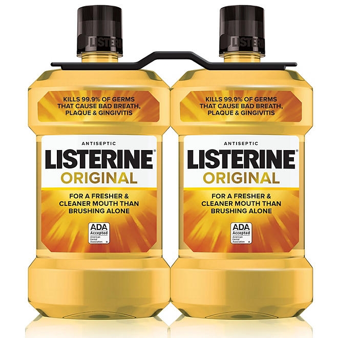 Listerine Antiseptic Original Mouthwash, 50.7 fl. oz., 2 pk. - Image 2