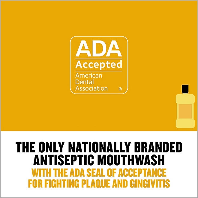 Listerine Antiseptic Original Mouthwash, 50.7 fl. oz., 2 pk. - Image 7