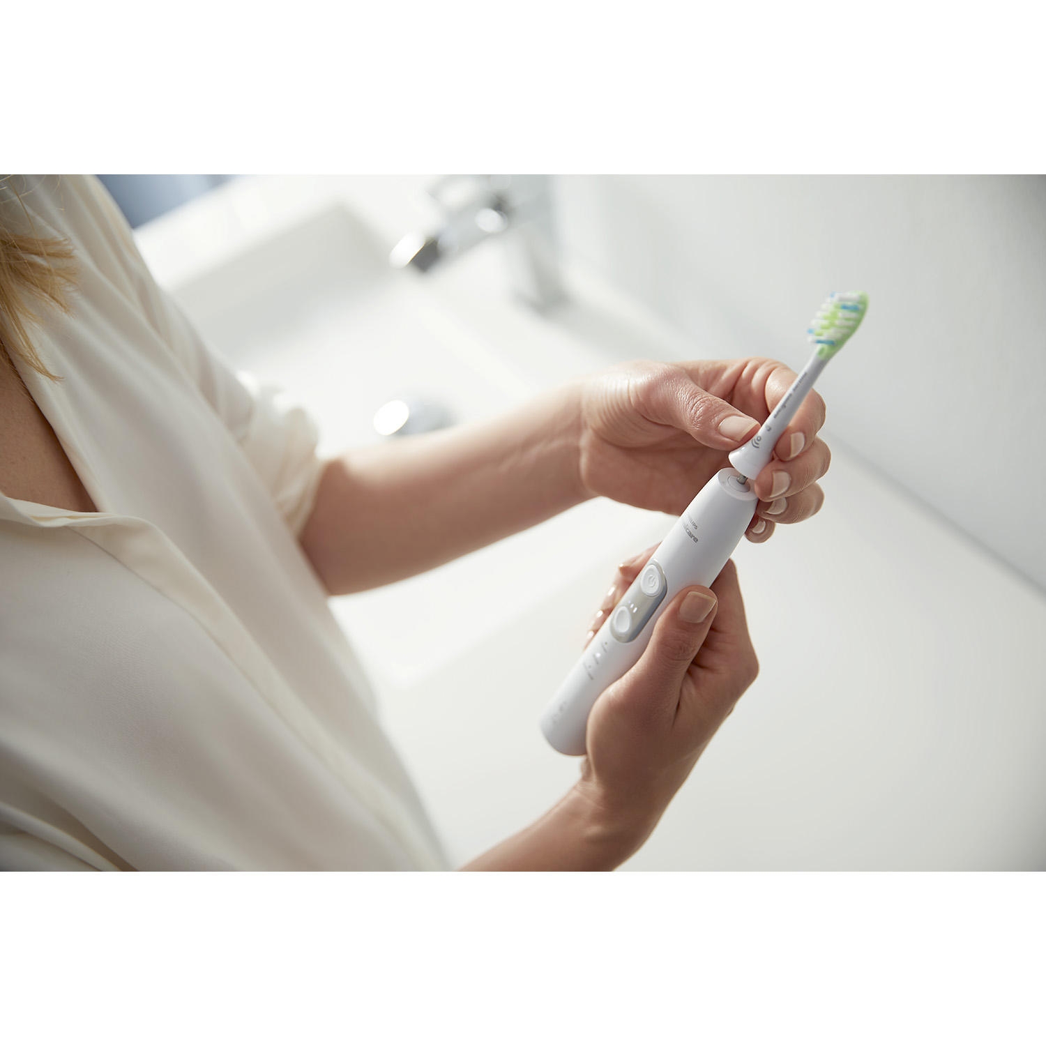 Philips Sonicare 6100 ProtectiveClean Power Toothbrush, 2 pk. - Choose Your Color - Image 7