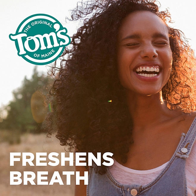 Tom's of Maine Fluoride-Free Antiplaque & Whitening Toothpaste, 4.5 oz., 4 pk. - Image 5
