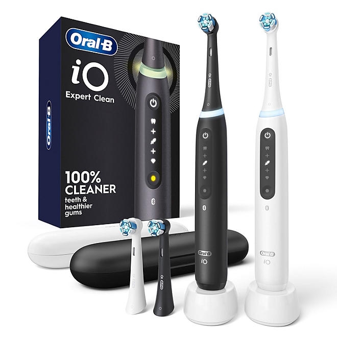 Oral-B iO Series 5 Rechargeable Toothbrush Twin Pack - Image 2