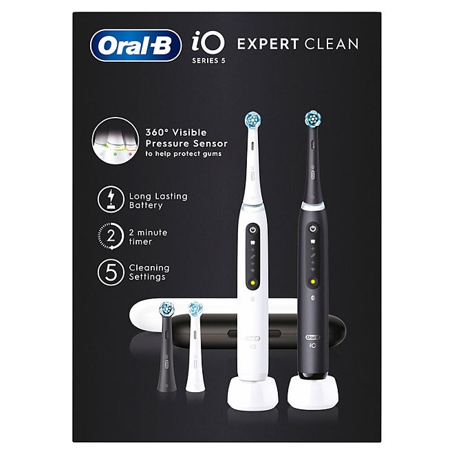 Oral-B iO Series 5 Rechargeable Toothbrush Twin Pack - Image 10