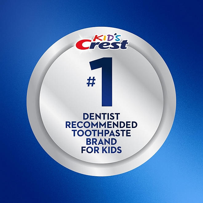 Crest Kid's Advanced Color Changing Toothpaste, Strawberry, 4.2 oz., 4 pk. - Image 9