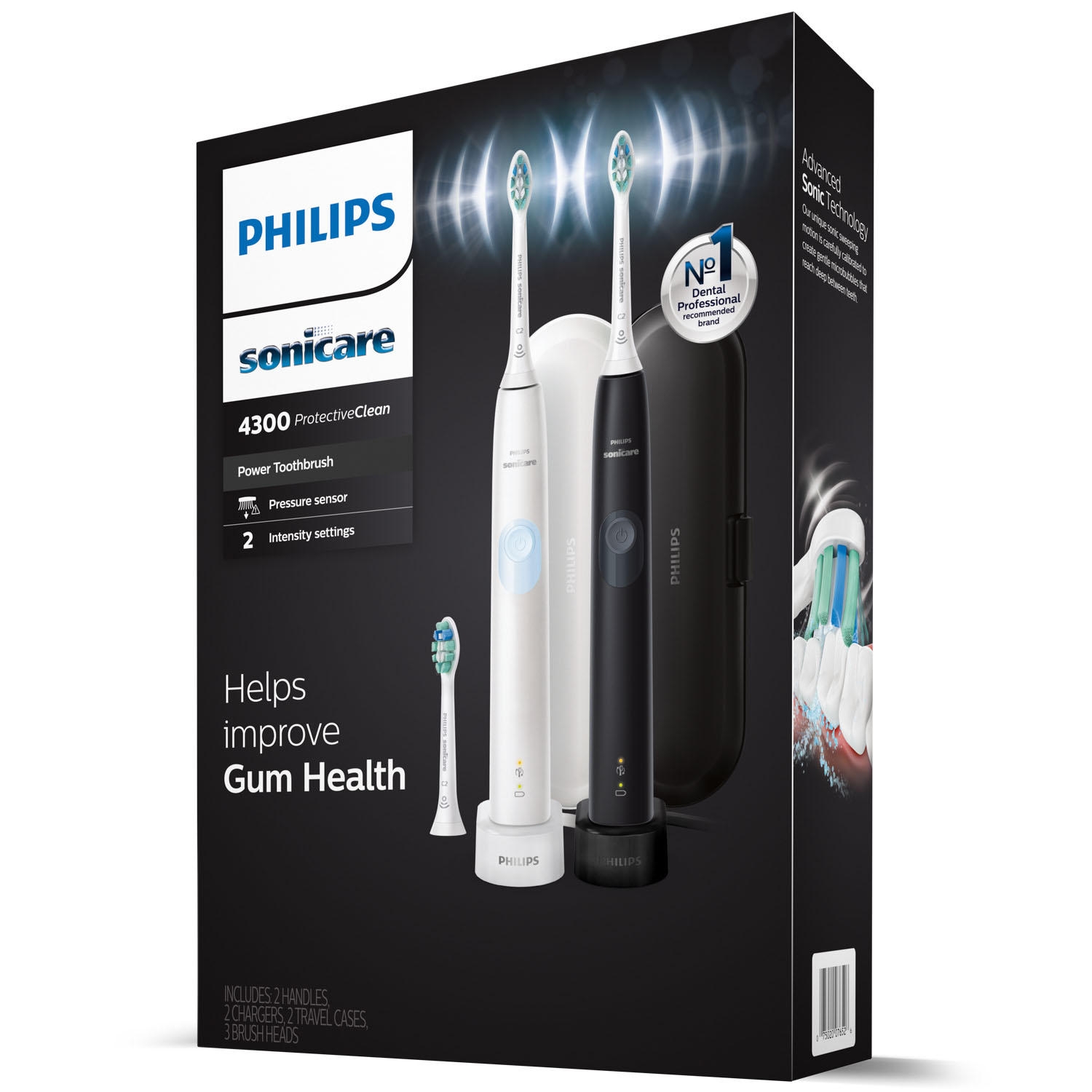 Philips Sonicare ProtectiveClean 4300 Rechargeable Toothbrush - Choose Your Color - Image 9