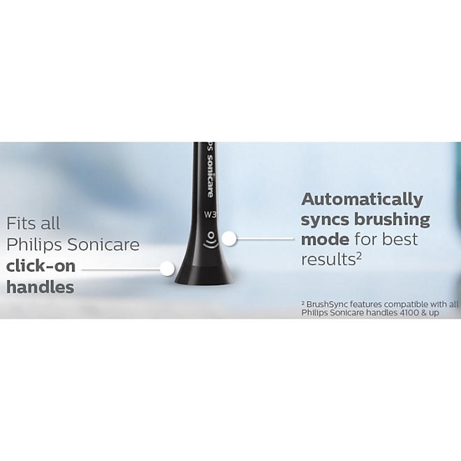 Philips Sonicare Premium Whitening Replacement Brush Heads, Black, 8 ct. - Image 11