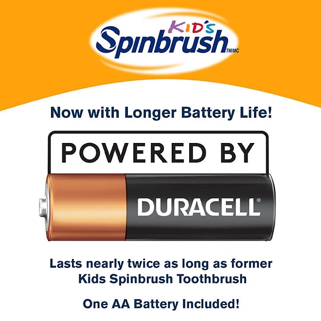 Spinbrush Kid's Paw Patrol Battery Toothbrush, 4 pk. - Image 9