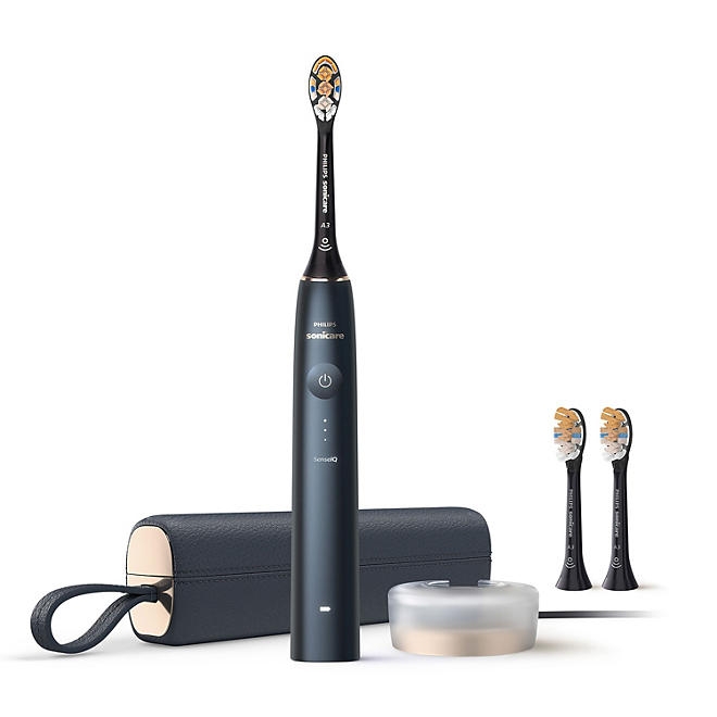 Philips Sonicare Prestige 9900 Power Toothbrush, Midnight Blue, with Replacement Brush Heads - Image 2