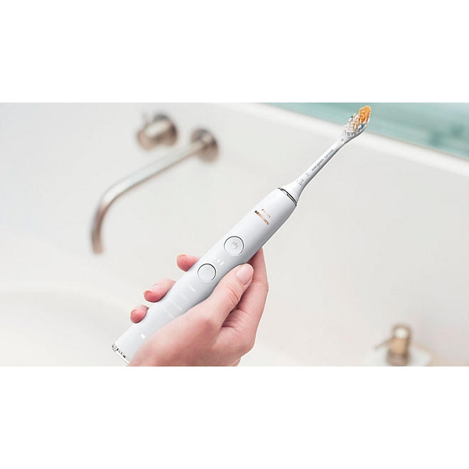 Philips Sonicare DiamondClean Power Toothbrush, White Handles, 2 pk. - Image 4