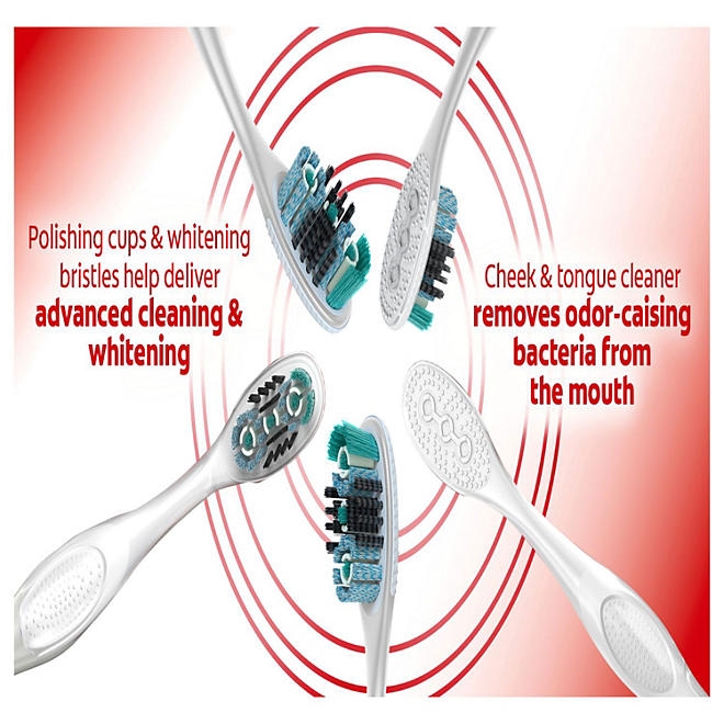 Colgate Optic White 360 Soft Manual Toothbrush, 8 ct. - Image 6