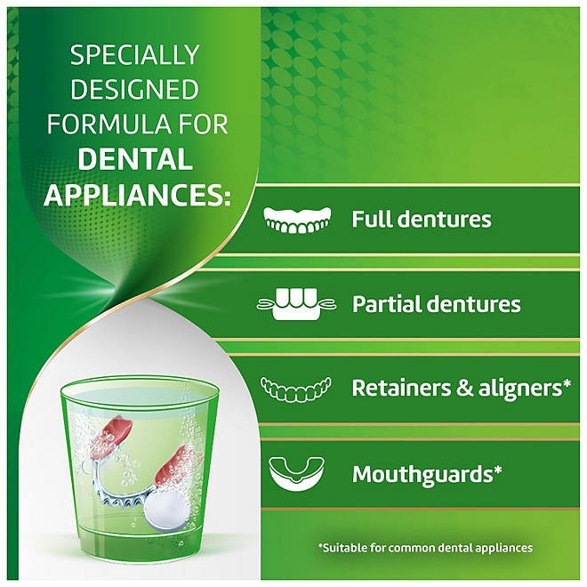 Polident Rapid Clean Dental Cleanser Tablets, 102 ct., 2 pk. - Image 10