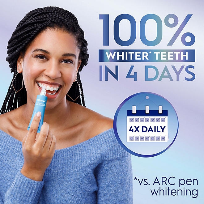 Crest 3DWhite Daily Whitening Serum, Advanced Enamel White + LED Light Treatment - Image 4