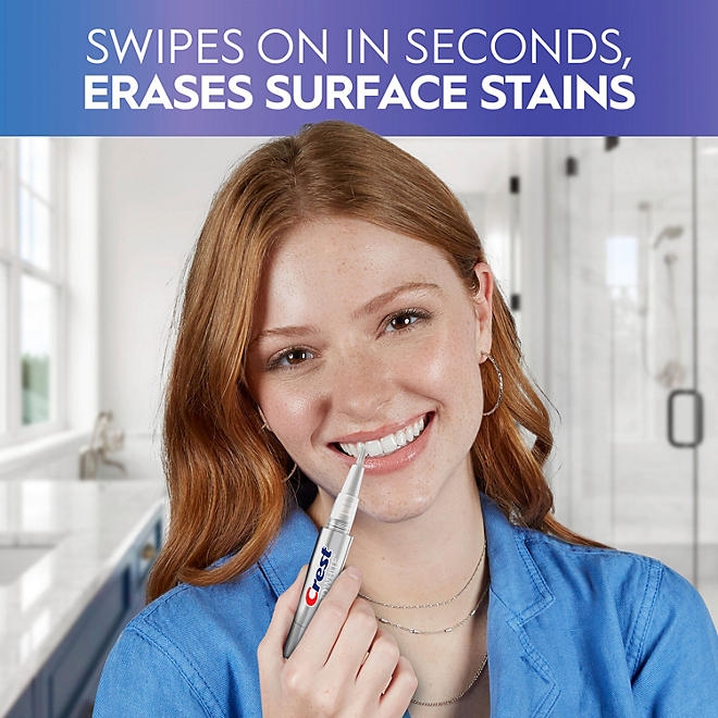 Crest 3DWhite Enamel Safe Teeth Whitening Pens, 0.13 fl. oz., 3 pk. - Image 5