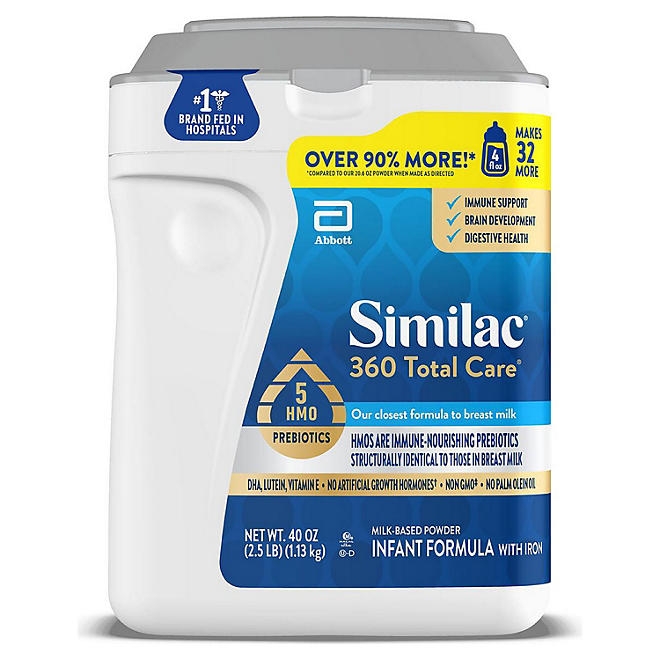 Similac 360 Total Care Infant Formula, 40 oz. - Image 2