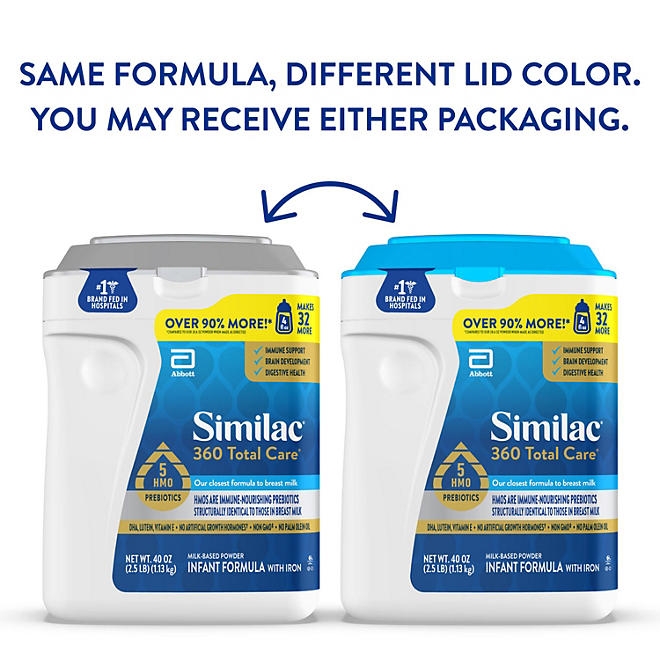 Similac 360 Total Care Infant Formula, 40 oz. - Image 3