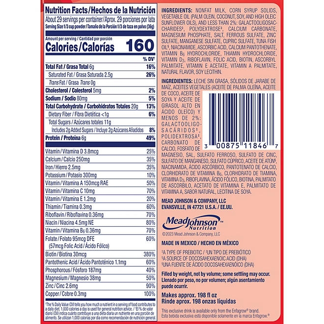 Enfagrow Premium Toddler Nutritional Drink, Milk-Flavored, 36.6 oz. - Image 8