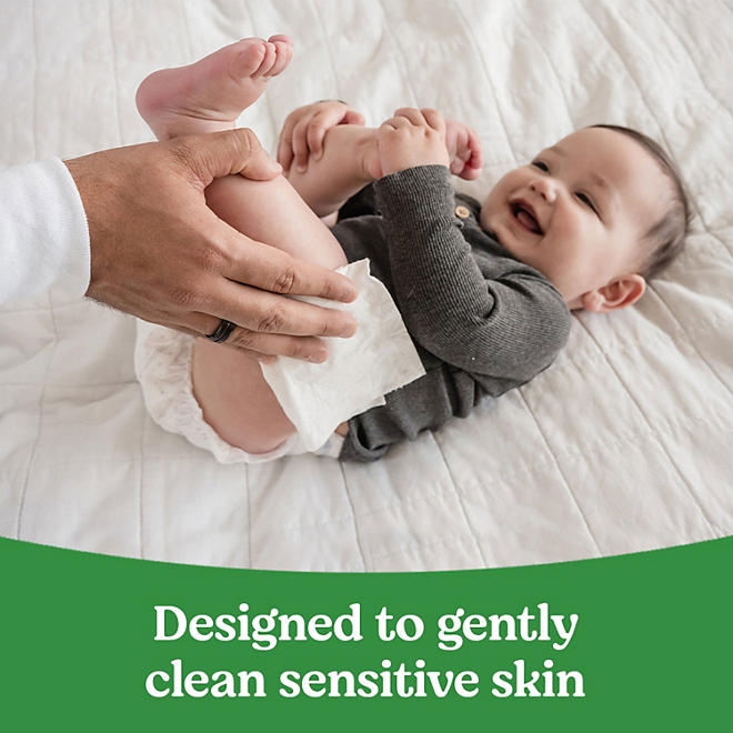 Huggies Natural Care Sensitive Baby Wipes, Fragrance Free, 17 pk., 1088 Wipes - Image 4