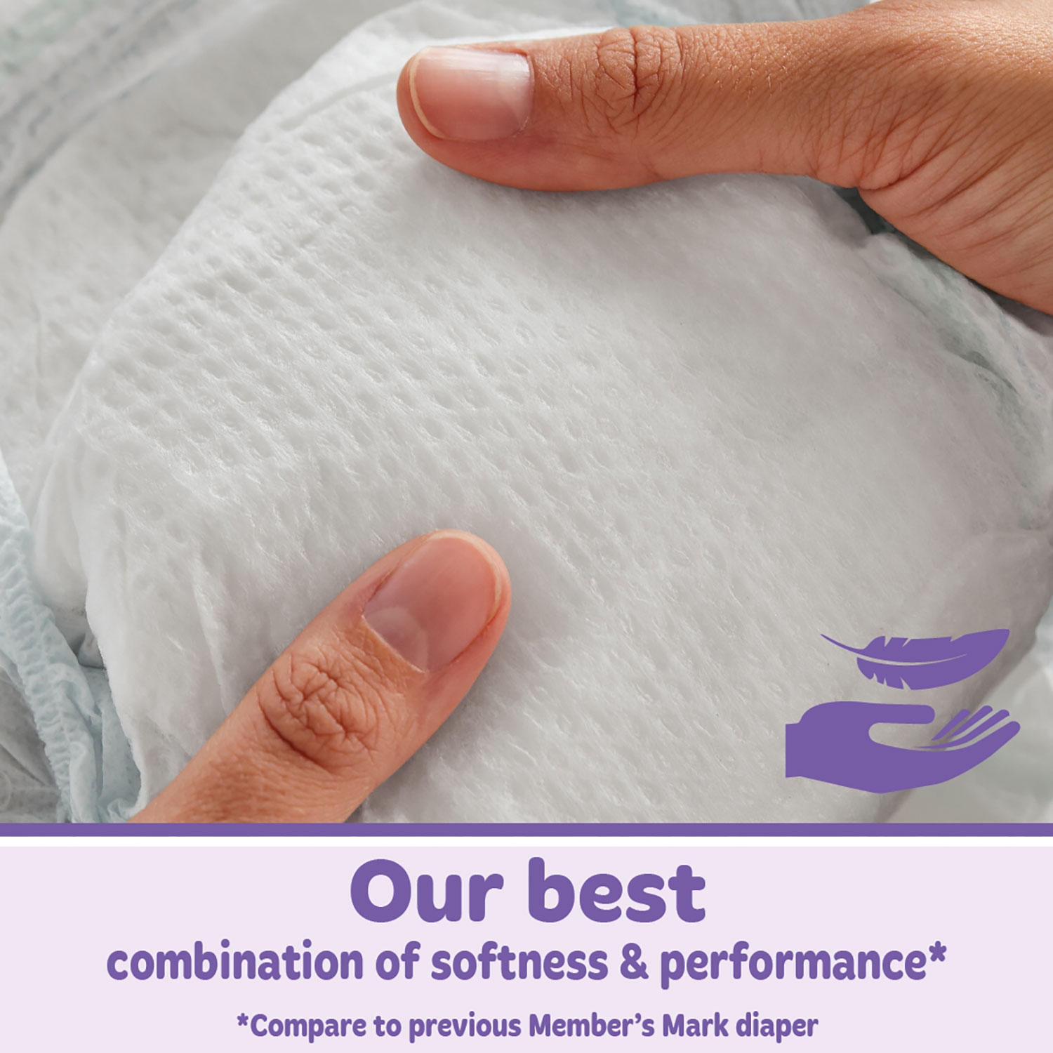 Member's Mark Premium Baby Diapers, Sizes: Newborn - 7 - Image 4