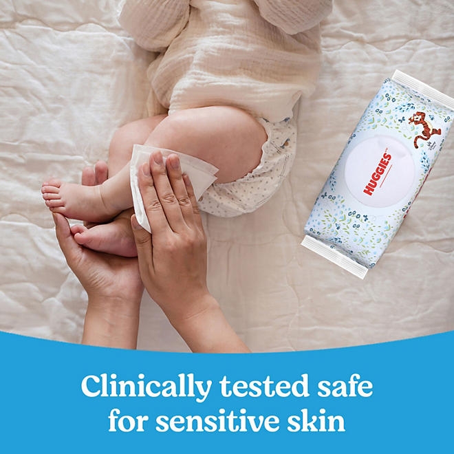 Huggies Natural Care Baby Wipes, Cucumber and Green Tea, 17 pk., 1088 Wipes - Image 5