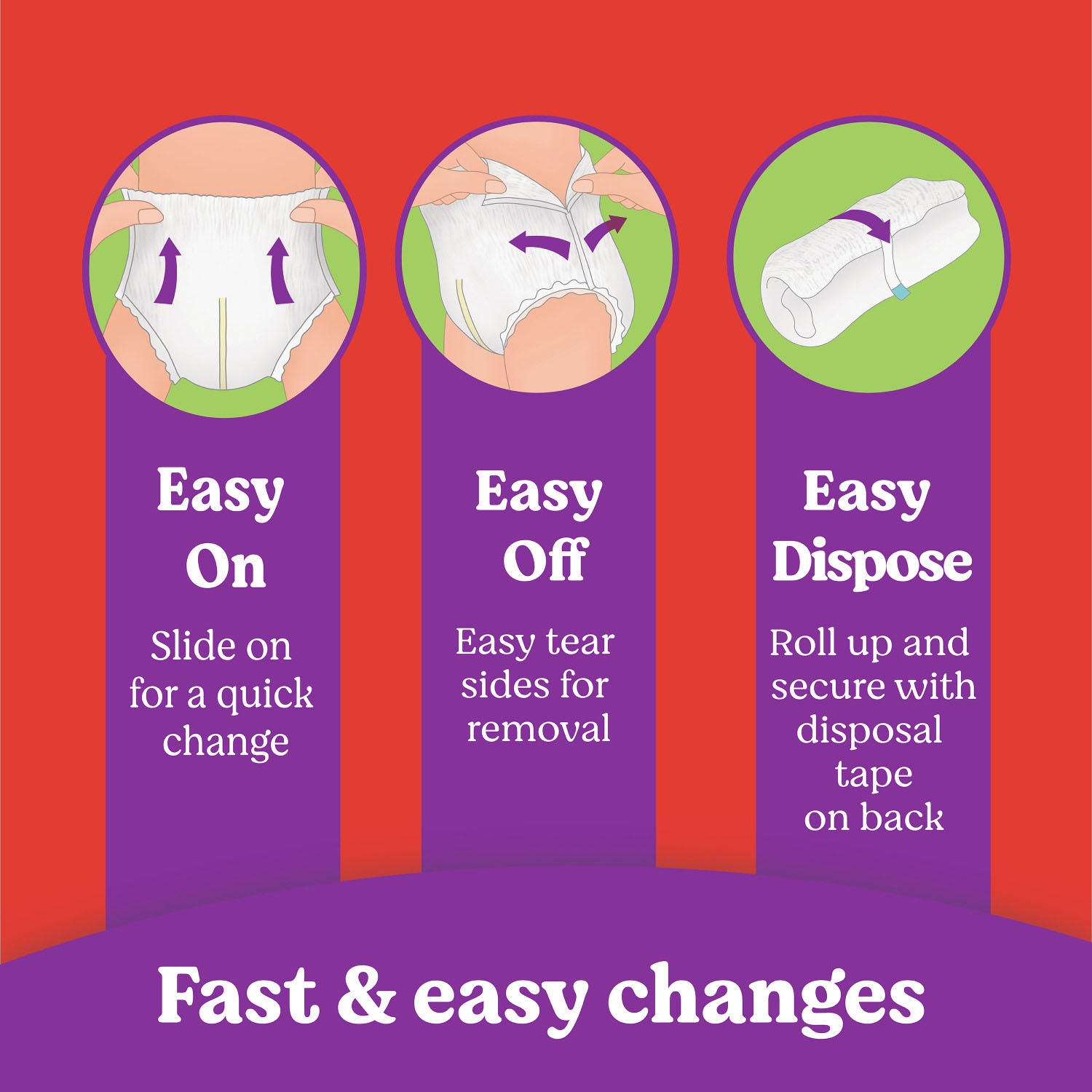 Huggies Little Movers HuggFit 360° Diapers, Sizes 3-7 - Image 6