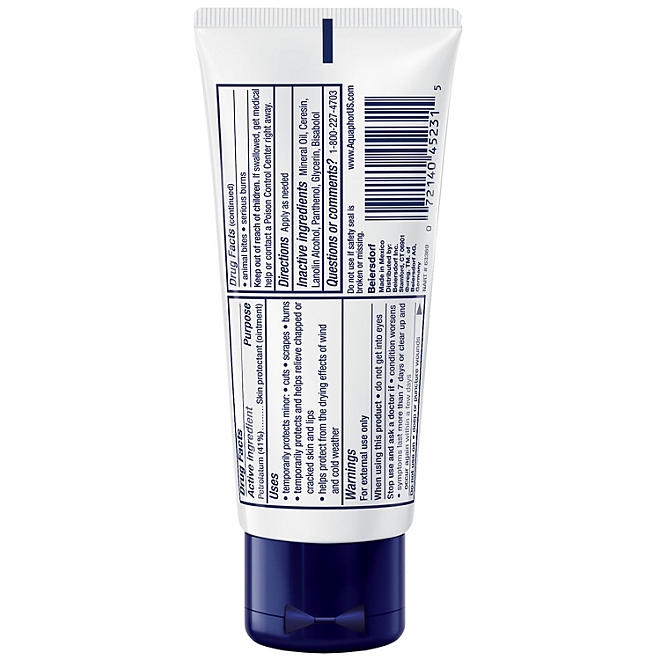 Aquaphor Advanced Therapy Healing Ointment, 1.75 oz., 4 pk. - Image 5