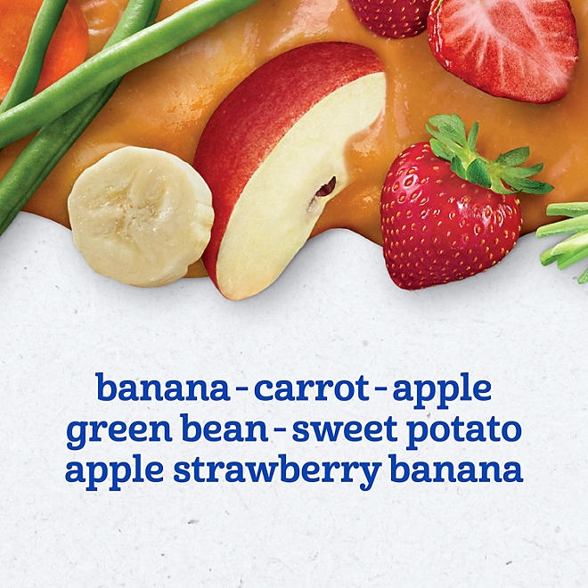 Gerber 2nd Foods Fruit & Veggie Variety Pack, 4 oz., 30 ct. - Image 11