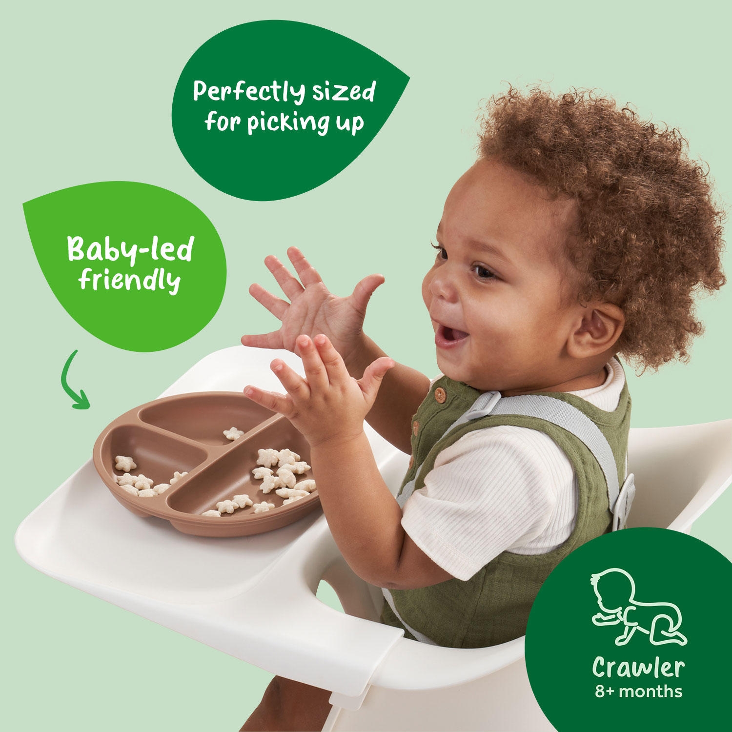 Gerber Organic Grain & Grow Cereal Puffs Variety Pack, Peach and Strawberry, 1.48 oz., 6 pk. - Image 3