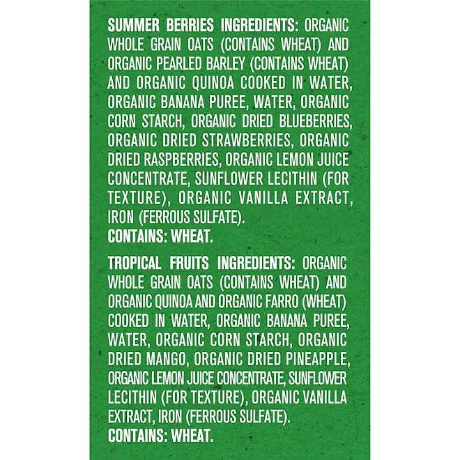 Gerber Organic Grain & Grow Morning Bowls, Variety Pack, 4.5 oz., 8 ct. - Image 4