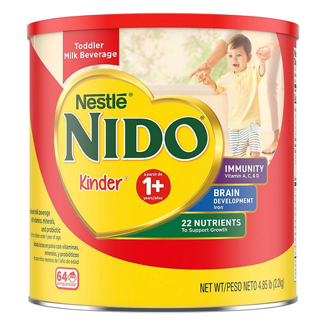 Nestle NIDO 1+ Toddler Milk Beverage, 4.85 lb. - Image 2